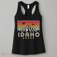 Idaho Shirt. Retro Style ID, USA Women's Tank Top thumb 3