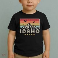 Idaho Shirt. Retro Style ID, USA Toddler T-Shirt thumb 2