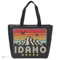 Idaho Shirt. Retro Style ID, USA Tote Bag thumb 0