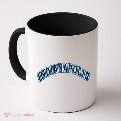 Indiana State Retro Vintage Distressed Indianapolis Gift Coffee Mug