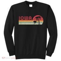 Iowa Shirt. Retro Style IA, USA Sweatshirt thumb 0