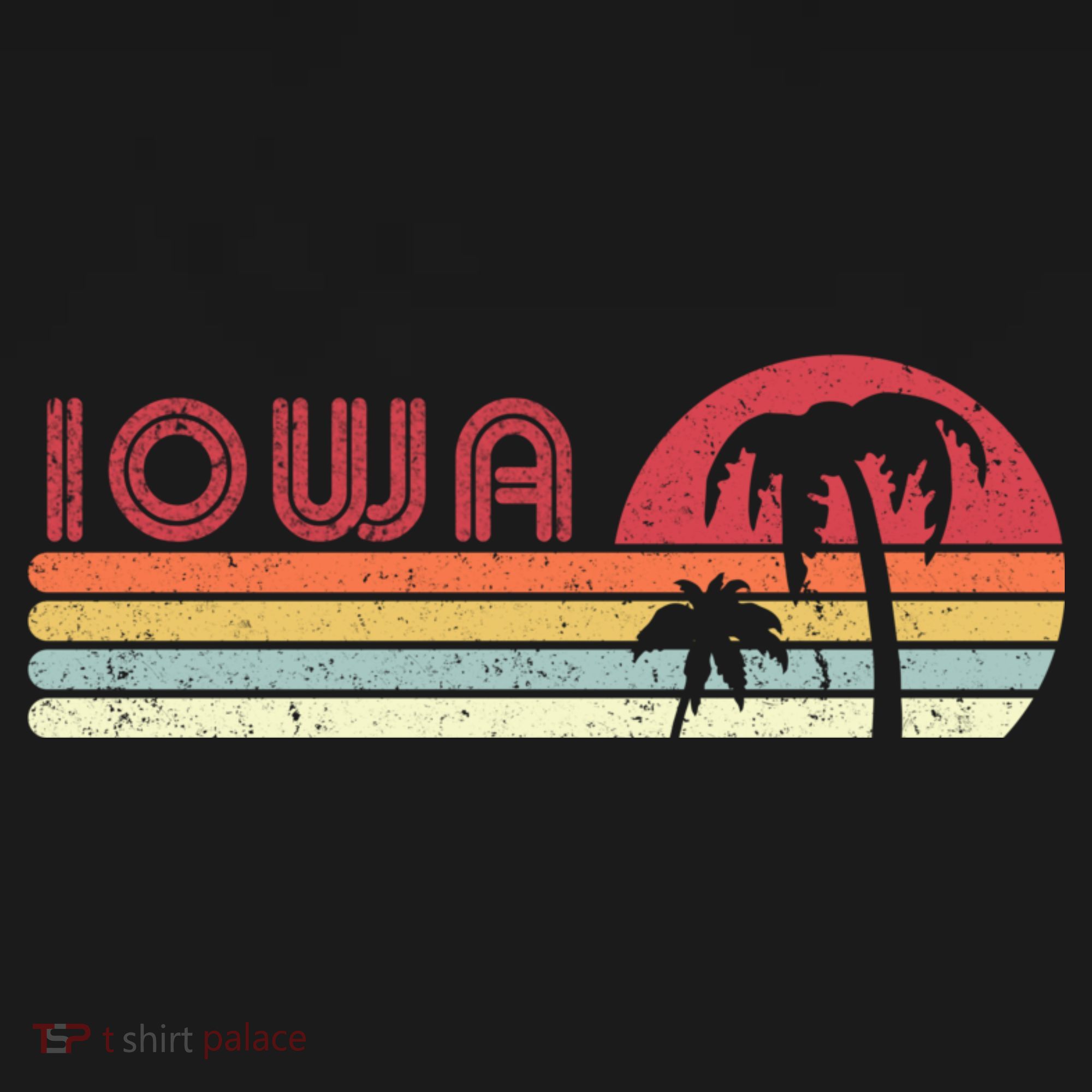 Iowa Shirt. Retro Style IA, USA Sweatshirt
