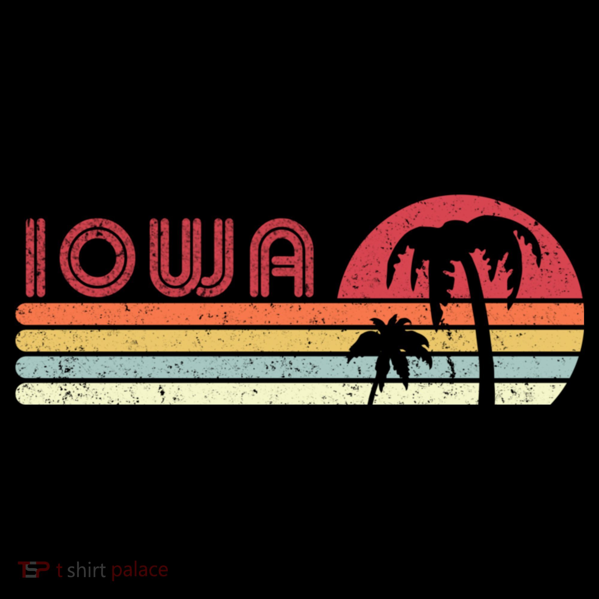 Iowa Shirt. Retro Style IA, USA Coffee Mug