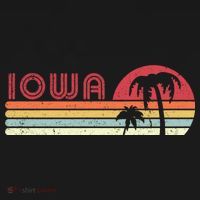 Iowa Shirt. Retro Style IA, USA Women's T-Shirt thumb 6