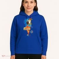 Israel Cartoon Map Hoodie thumb 5