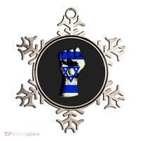 Israel Flag Fist Ornament thumb 0