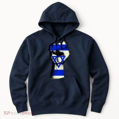 Israel Flag Fist Hoodie