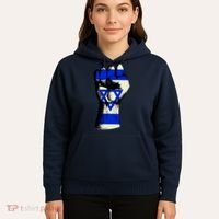 Israel Flag Fist Hoodie thumb 5