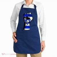 Israel Flag Fist Apron thumb 2