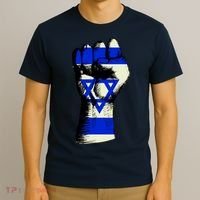 Israel Flag Fist T-Shirt thumb 3