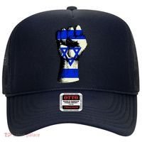 Israel Flag Fist Hat thumb 0