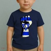 Israel Flag Fist Toddler T-Shirt thumb 2