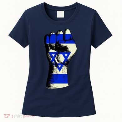 Israel Flag Fist Women's T-Shirt