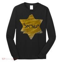 Israel Gold Abstract Long Sleeve Shirt thumb 0