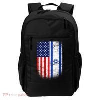 Israel Jewish American Flag Backpack thumb 0