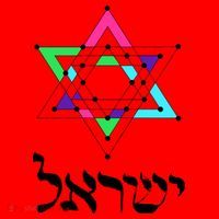 Israel Star Of David Sacred Geometry Santa Hat thumb 1