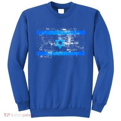 Israel Vintage Flag Sweatshirt