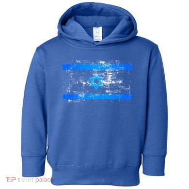 Israel Vintage Flag Toddler Hoodie