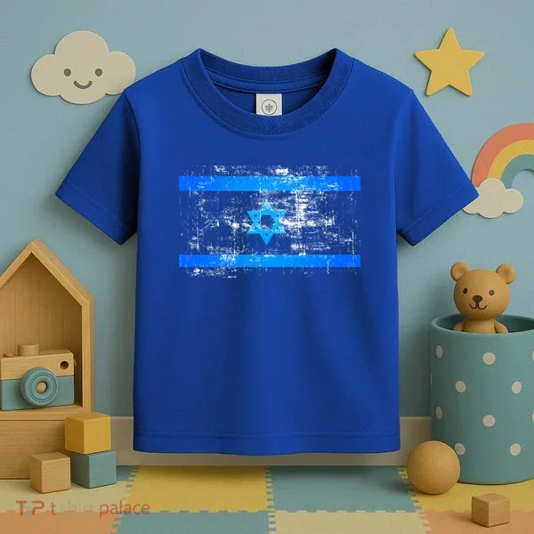 Israel Vintage Flag Toddler T-Shirt