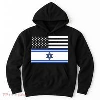 Israeli American Flag Hoodie thumb 0