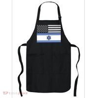 Israeli American Flag Apron thumb 0