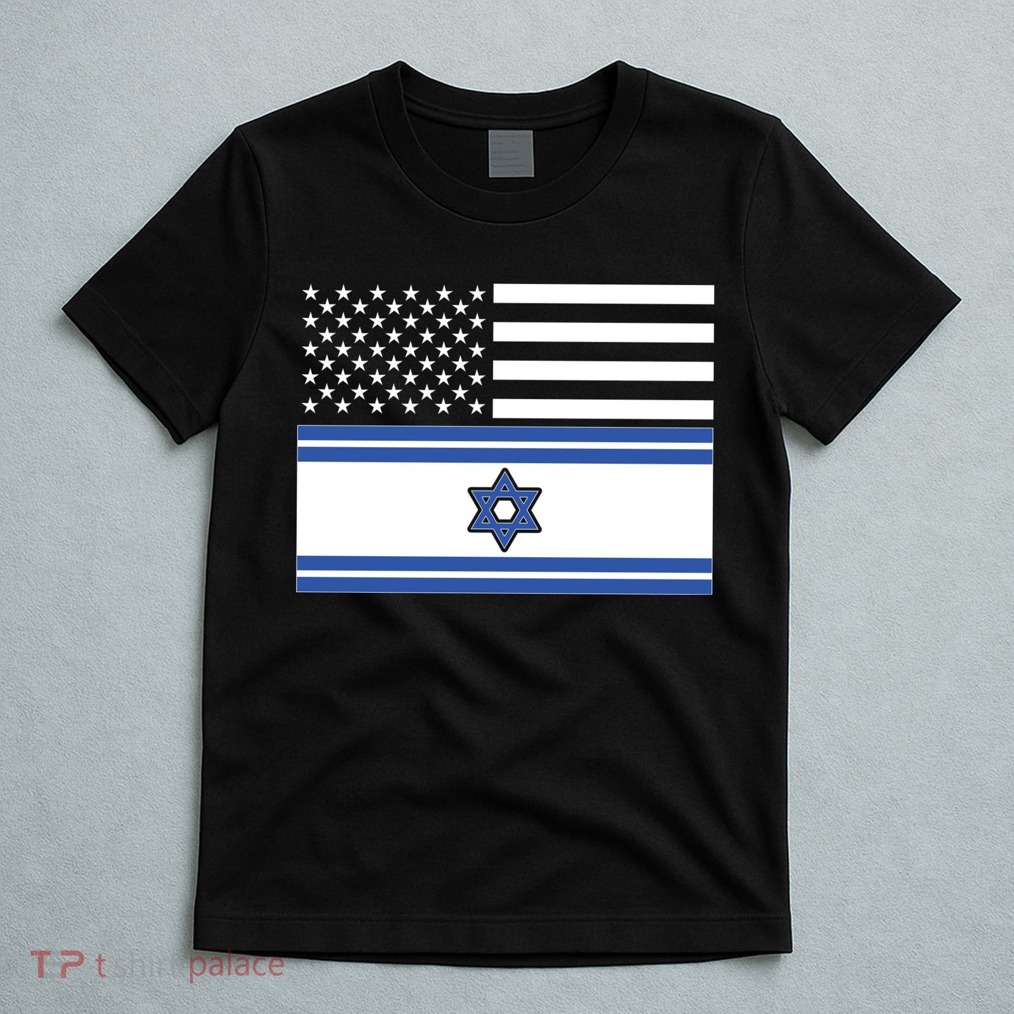 Israeli American Flag T-Shirt