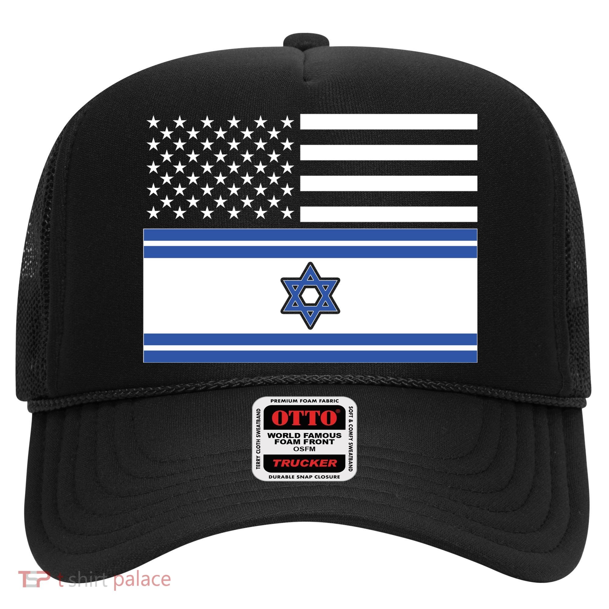 Israeli American Flag Hat