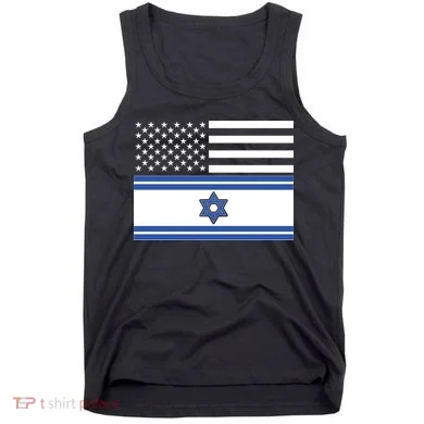Israeli American Flag Tank Top