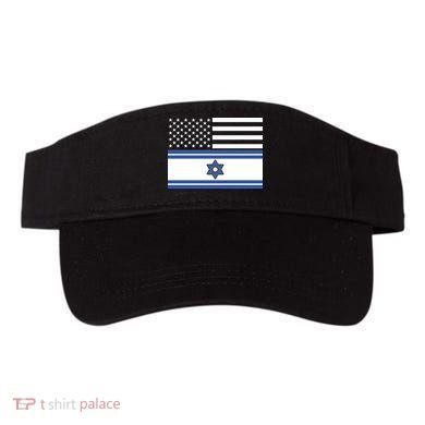 Israeli American Flag Visor