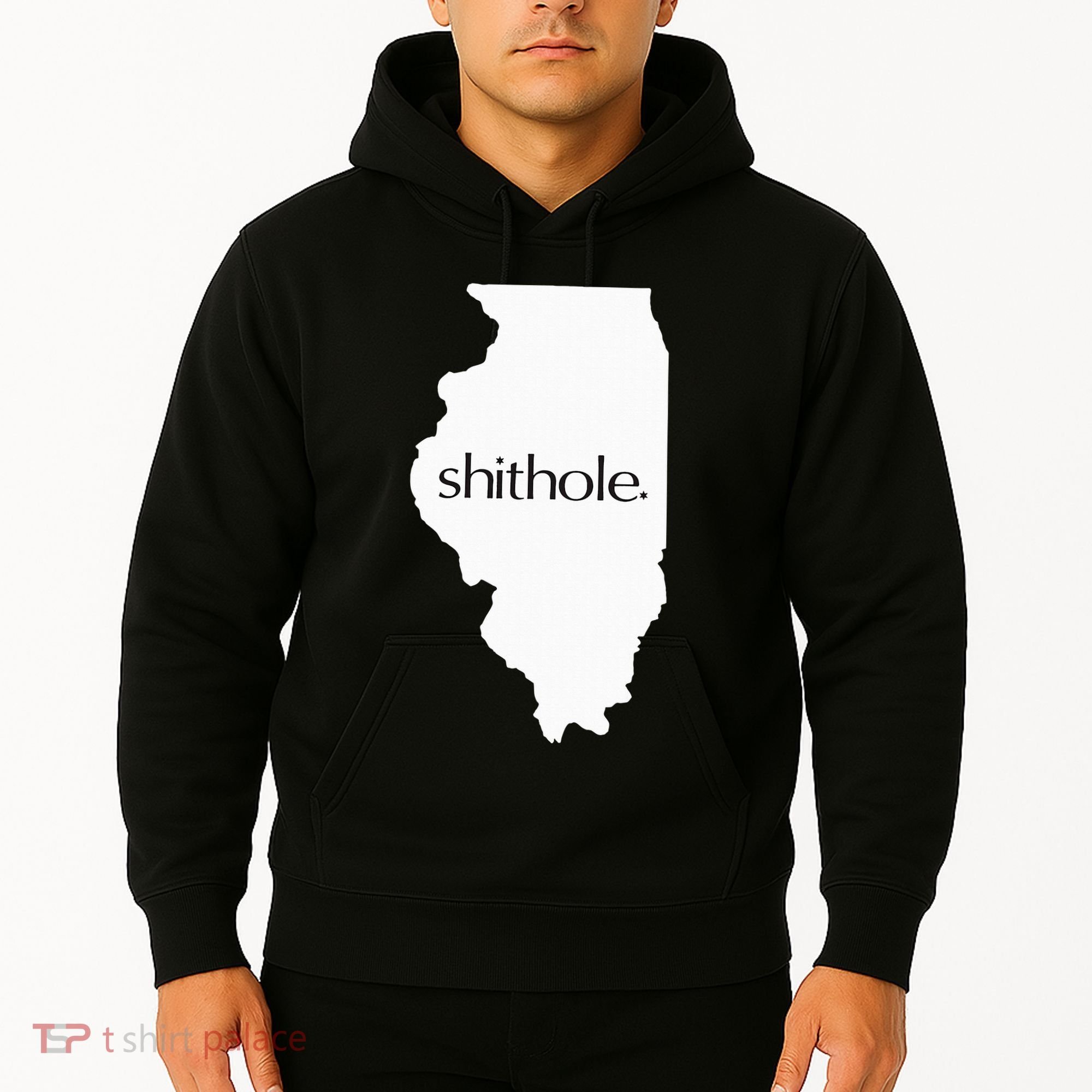 Illinois Shithole Shithole Gear Standard Hoodie