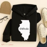 Illinois Shithole Shithole Gear Standard Hoodie thumb 4