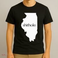 Illinois Shithole Shithole Gear Standard T-Shirt thumb 3