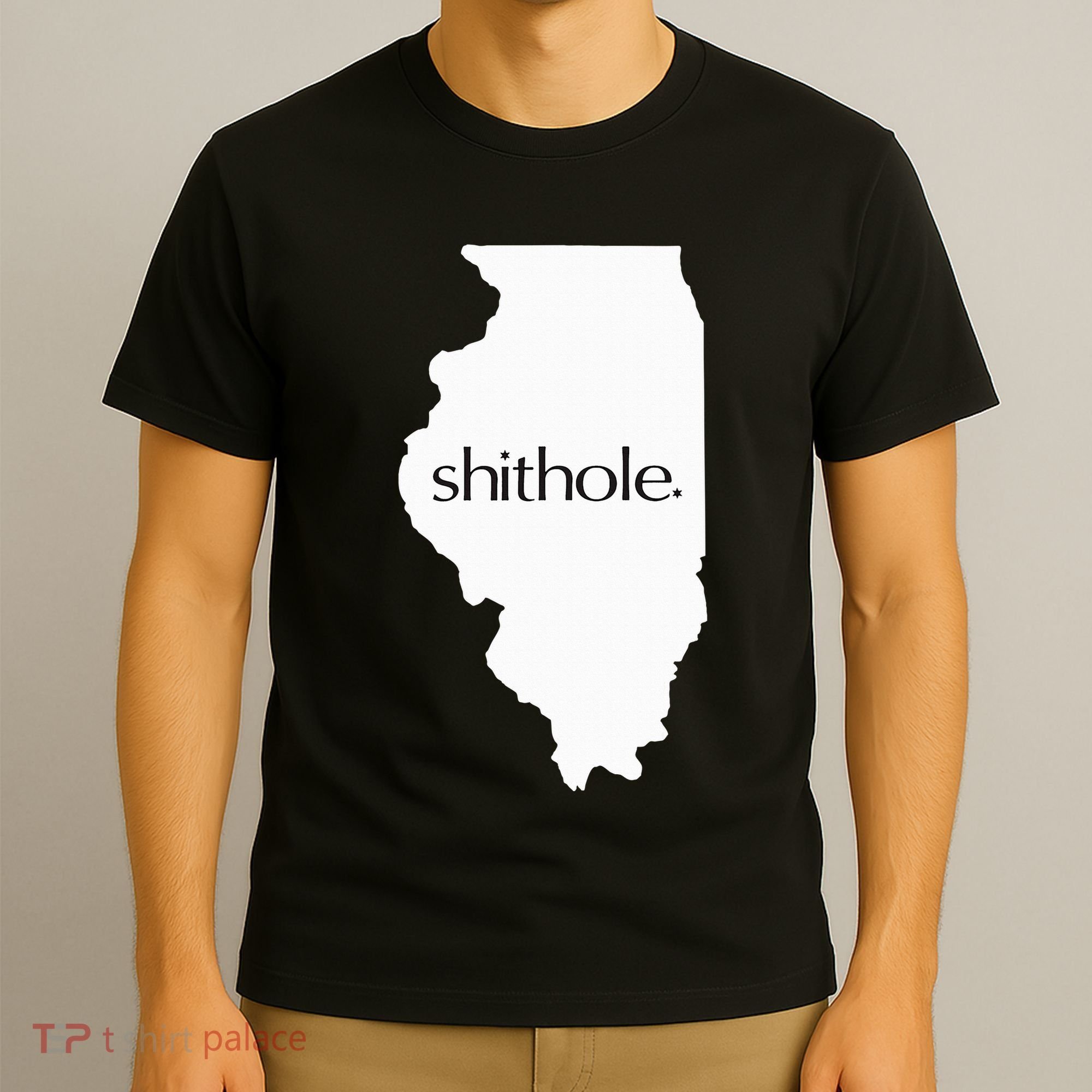 Illinois Shithole Shithole Gear Standard T-Shirt