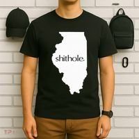 Illinois Shithole Shithole Gear Standard T-Shirt thumb 6