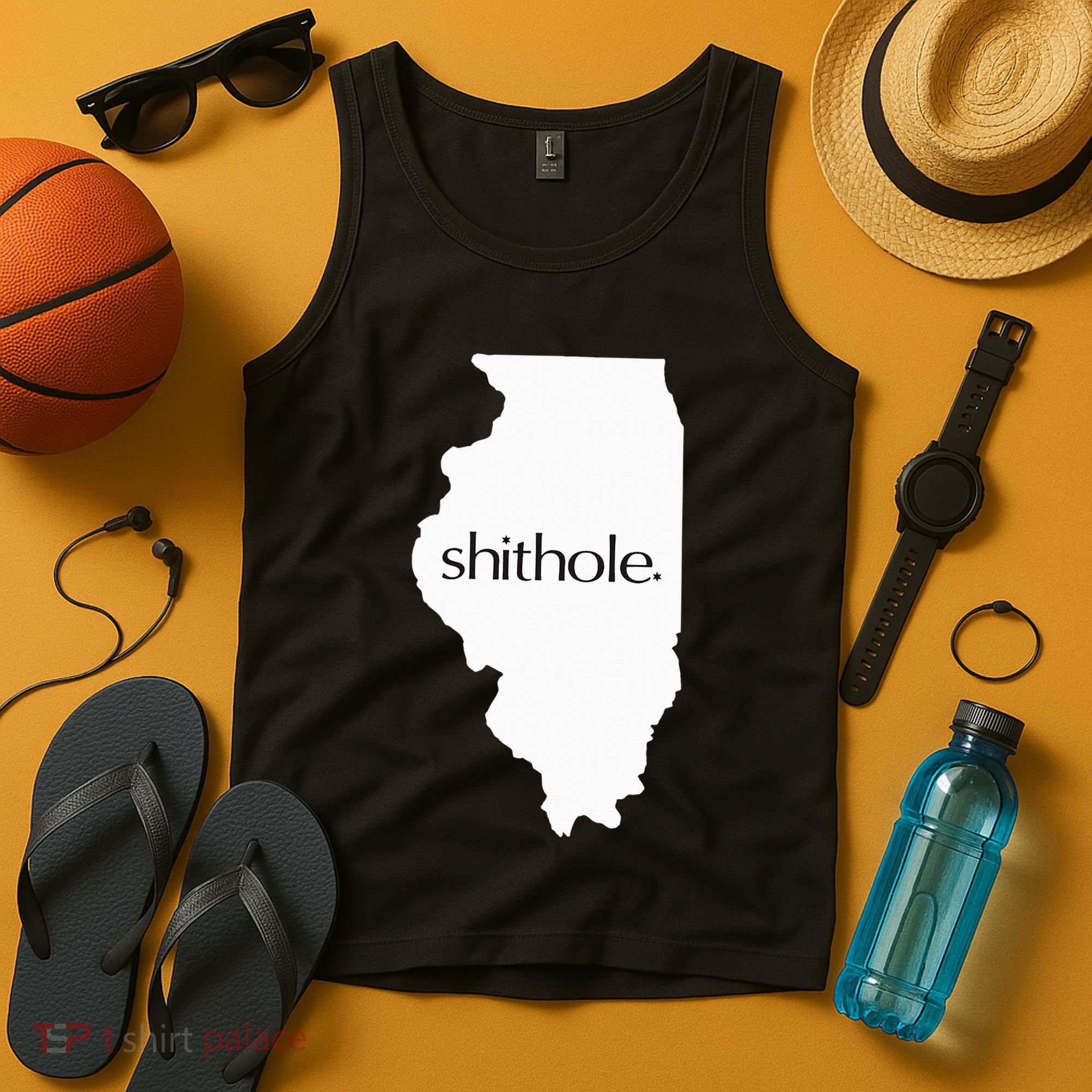 Illinois Shithole Shithole Gear Standard Tank Top
