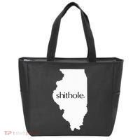 Illinois Shithole Shithole Gear Standard Tote Bag thumb 0