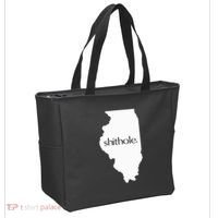 Illinois Shithole Shithole Gear Standard Tote Bag thumb 2