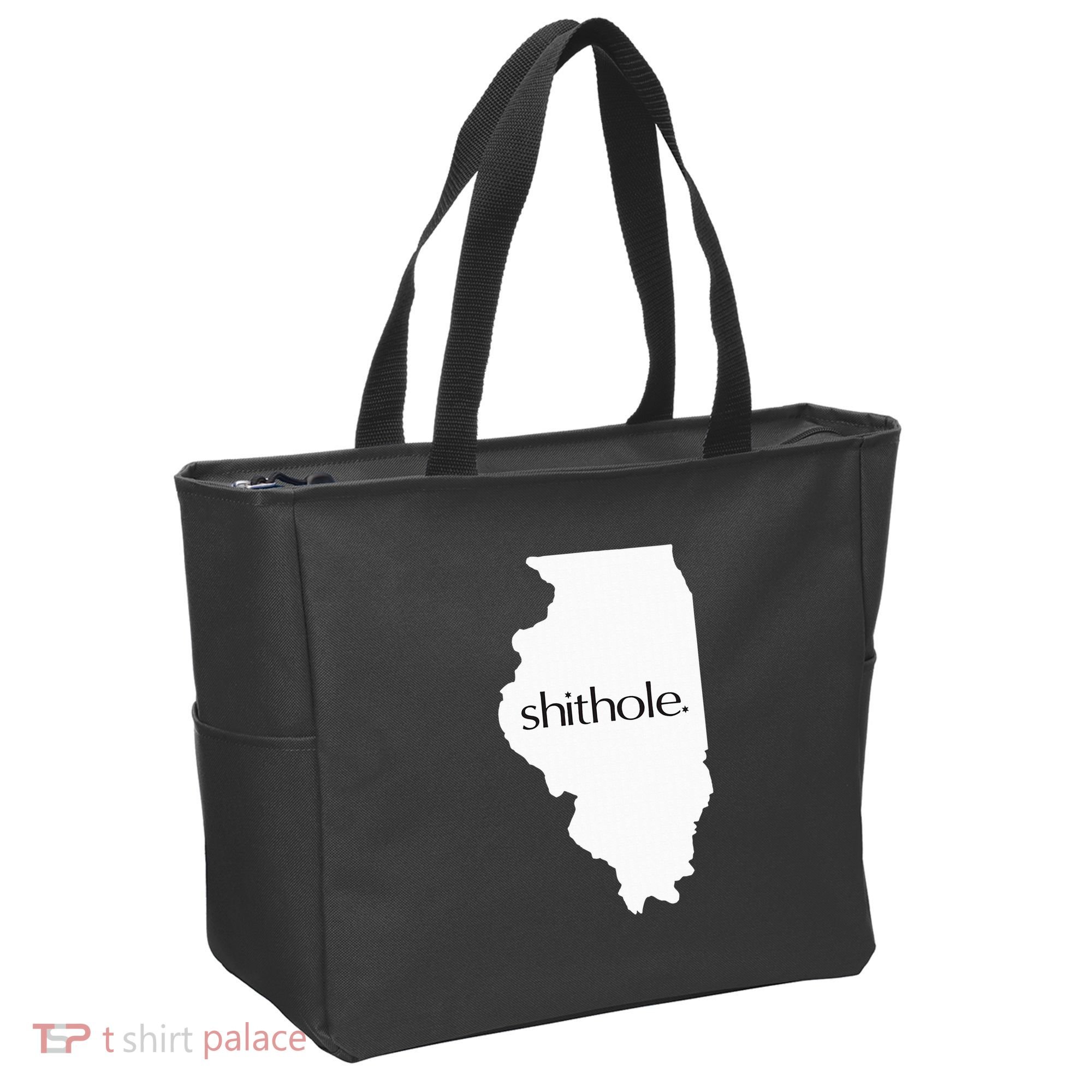 Illinois Shithole Shithole Gear Standard Tote Bag
