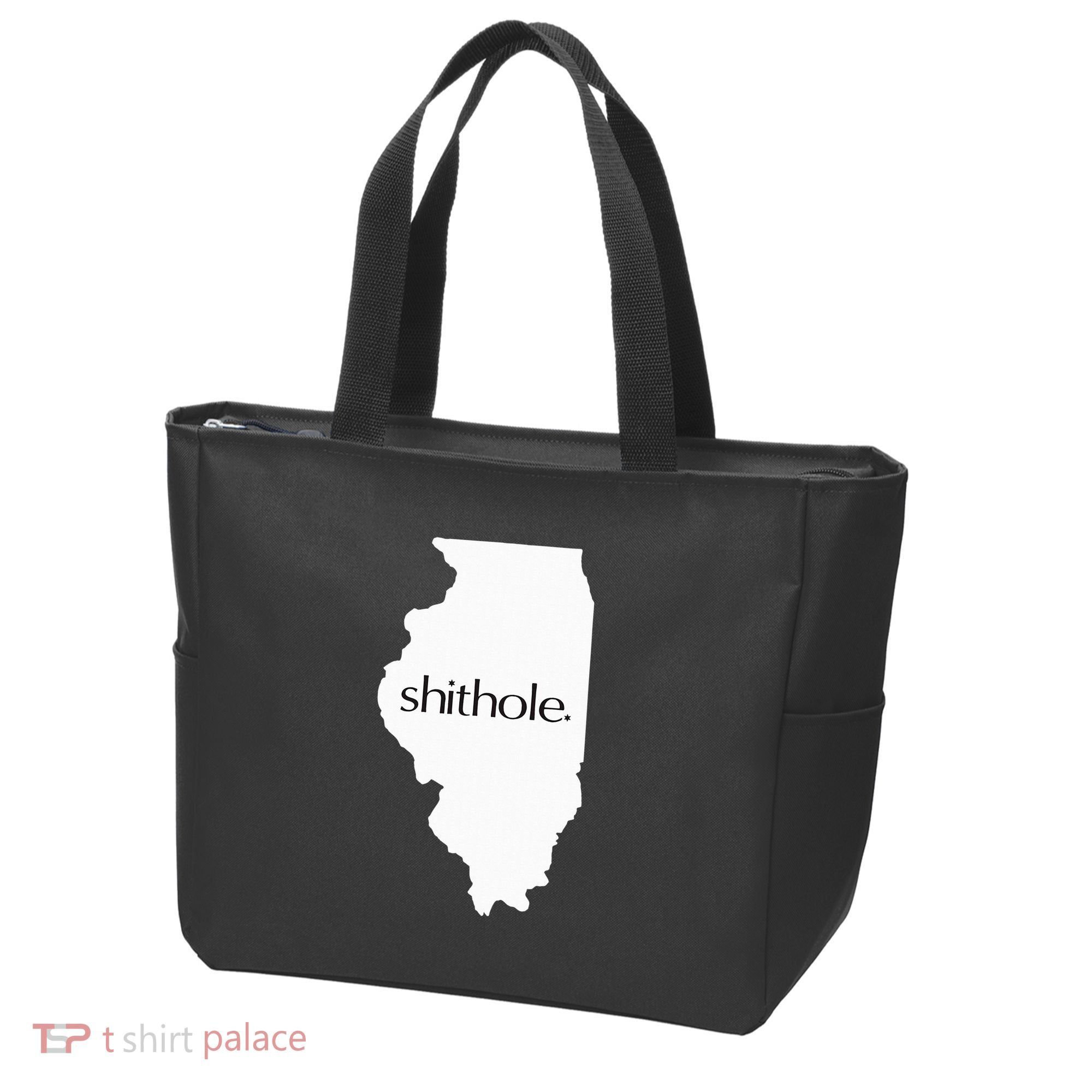 Illinois Shithole Shithole Gear Standard Tote Bag