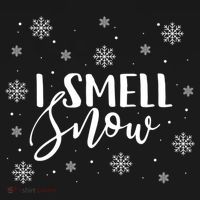 I Smell Snow Winter Snowflakes Christmas Gift Meaningful Gift Ornament thumb 1