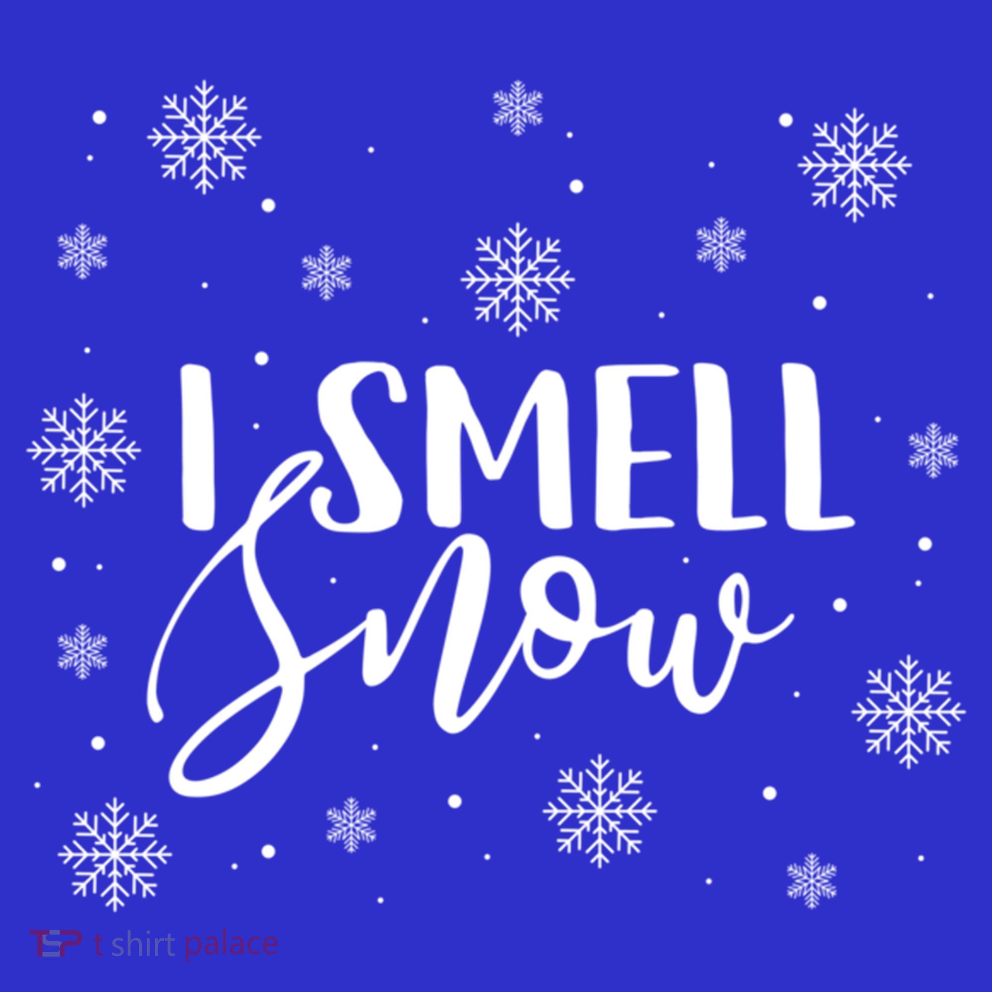 I Smell Snow Winter Snowflakes Christmas Gift Meaningful Gift Women's Tank Top