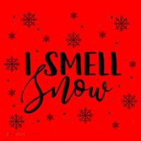 I Smell Snow Winter Snowflakes Christmas Gift Meaningful Gift Santa Hat thumb 1