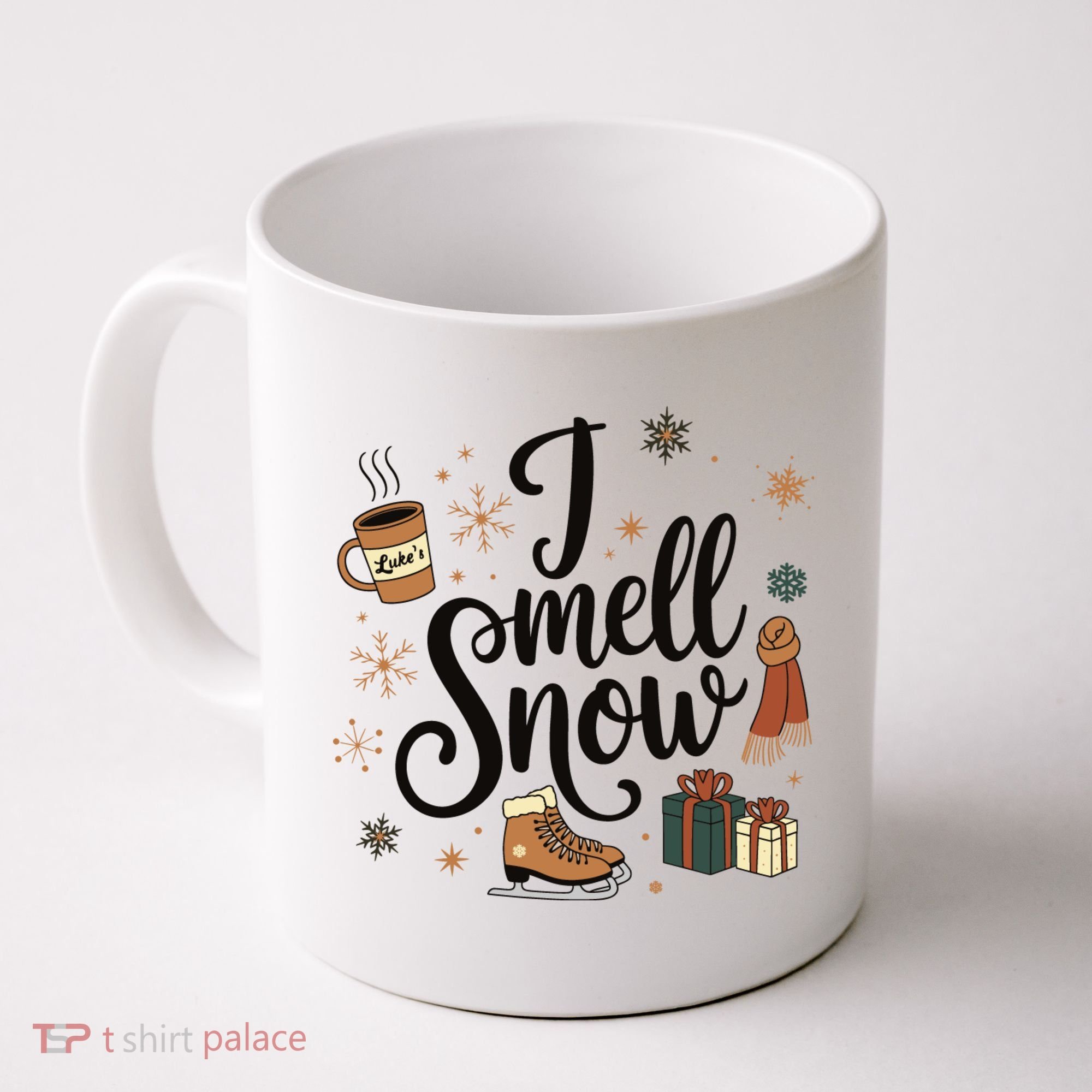 I Smell Snow Christmas Holiday Xmas Winter Coffee Mug