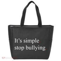 Its Simple Stop Bullying Anti Bully Tote Bag thumb 0