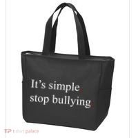 Its Simple Stop Bullying Anti Bully Tote Bag thumb 3