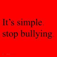 Its Simple Stop Bullying Anti Bully Santa Hat thumb 1