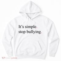 Its Simple Stop Bullying Anti Bully Hoodie thumb 0