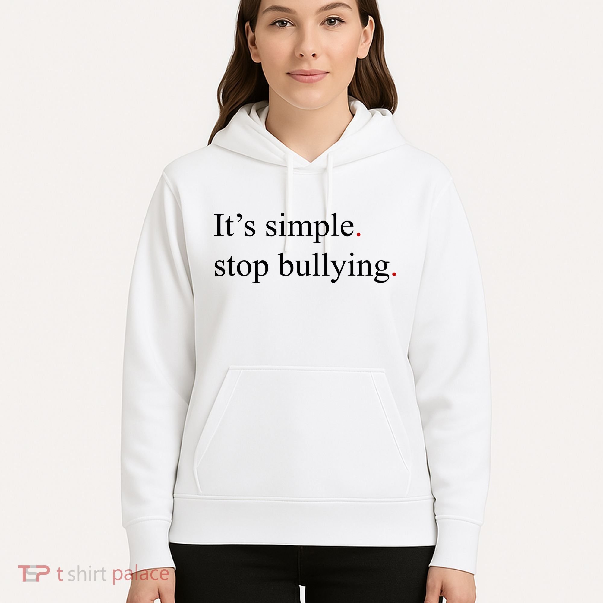 Its Simple Stop Bullying Anti Bully Hoodie
