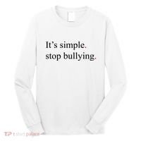 Its Simple Stop Bullying Anti Bully Long Sleeve Shirt thumb 0