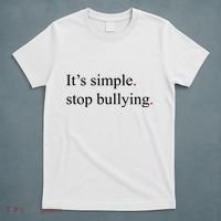 Its Simple Stop Bullying Anti Bully T-Shirt thumb 5